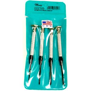 MOODY TOOL 58-0801 Precision Screwdriver Set, 4 Pc., 4 Complete Drivers | CE2GTP