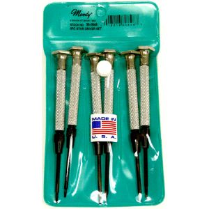 MOODY TOOL 58-0849 Hex Driver Set, 6 Pc. Magnetic, 6 Complete Drivers | CE2GTV