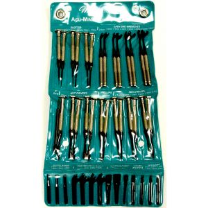 MOODY TOOL 58-1152 Precision Screwdriver Set, 55 Pc. Metric Master, 27 Complete Drivers | CE2GUA