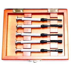 MOODY TOOL 73-0912 Nut Driver Set 5 Pc. Mini Deluxe English With Magnetic Handles | CE2GVC