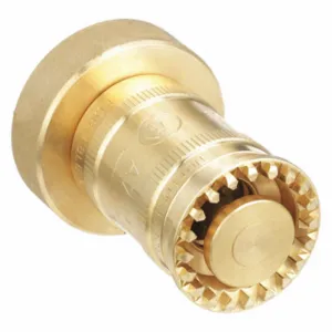 MOON AMERICAN BRN151NST Fire Hose Nozzle, Constant Pressure, Constant Pressure, Solid Stream, BRN151NST | CT3UQW 2LYW7