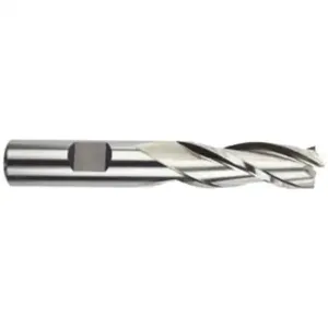 MORSE CUTTING TOOLS 42055 Cutting End Mill, 7/16 x 3/8 x 1 x 2Â 11/16 Inch Size, 3 Flute, Single End | AK8JFF