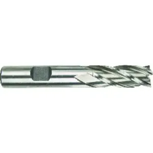 MORSE CUTTING TOOLS 43543 Cutting End Mill, 9/32 x 3/8 x 3/4 x 2Â 1/2 Inch Size, 4 Flute, Single End | AK8KHM