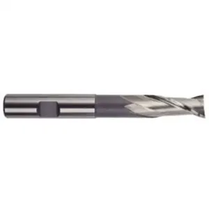 MORSE CUTTING TOOLS 43756 Cutting End Mill, 3/4 x 3/4 x 5Â 3/8 Inch Size, 2 Flute, Single End | AK8KPU