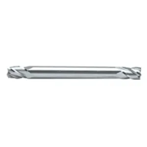 MORSE CUTTING TOOLS 44124 Cutting End Mill, 3/16 x 3/16 x 9/32 x 2 Inch Size, 4 Flute, Double End | AK8KYF