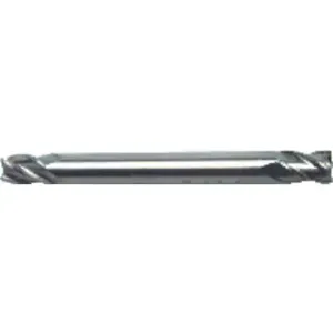 MORSE CUTTING TOOLS 44132 Cutting End Mill, 5/32 x 3/16 x 15/64 x 2 Inch Size, 4 Flute, Double End | AK8KYM