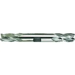 MORSE CUTTING TOOLS 44587 Cutting End Mill, 11/32 x 3/8 x 3/4 x 3Â 1/2 Inch Size, 4 Flute, Double End | AK8LTE