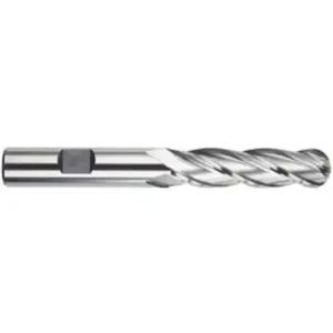 MORSE CUTTING TOOLS 44306 Ballnose End Mill, â€Ž1-1/2 Inch Dia., 1-1/4 Inch Shank, 4 Inch Depth | AK8LGH