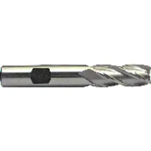 MORSE CUTTING TOOLS 44431 Cutting End Mill, 1/2 x 1/2 x 1Â 1/4 x 3Â 1/4 Inch Size, 4 Flute, Single End | AK8LLQ