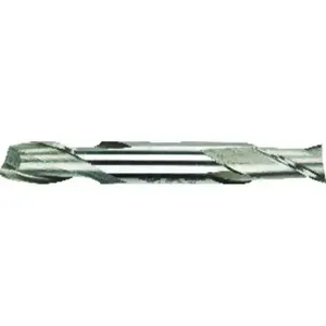 MORSE CUTTING TOOLS 44562 Cutting End Mill, 3/16 x 3/8 x 7/16 x 3Â 1/8 Inch Size, 2 Flute, Double End | AK8LRF