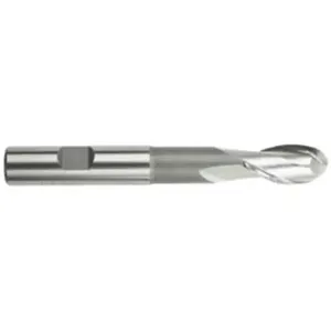 MORSE CUTTING TOOLS 45411 Ballnose End Mill, â€Ž3/4 Inch Dia., 3/4 Inch Shank, 1-5/8 Inch Depth | AM6HYY