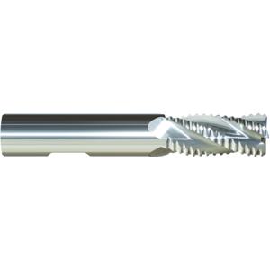 MORSE CUTTING TOOLS 56576 Cutting End Mill, 3/8 x 3/8 x 7/8 x 2Â 1/2 Inch Size, 4 Flute, Single End | AN9NXE
