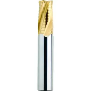 MORSE CUTTING TOOLS 56764 Cutting End Mill, 1/2 x 1/2 x 1Â 1/4 x 3 Inch Size, 4 Flute, Single End | AM6UFX