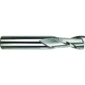 MORSE CUTTING TOOLS 90110 Cutting End Mill, 1 x 1 x 1Â 1/2 x 4 Inch Size, 2 Flute, Single End | AM6PPD