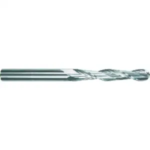 MORSE CUTTING TOOLS 58608 Ballnose End Mill, 1/8 Inch Dia., 1/8 Inch Shank, 1 Inch Depth | AK8UKM