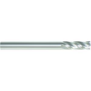 MORSE CUTTING TOOLS 59129 Cutting End Mill, 1/2 x 1/2 x 1 x 3 Inch Size, 4 Flute, Single End | AN9PCL