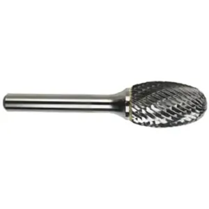 MORSE CUTTING TOOLS 59666 Rotary File Bit, Se-5L6 Style, Carbide Burr, Single Cut, 6 Shank | AM6EWE