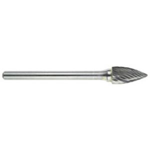 MORSE CUTTING TOOLS 59684 Rotary File Bit, Sg-51 Style, Carbide Burr, Single Cut | AM6JAB