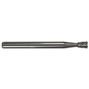 MORSE CUTTING TOOLS 59701 Rotary File Bit, Sn-42 Style, Carbide Burr, Double Cut | AM6JAK