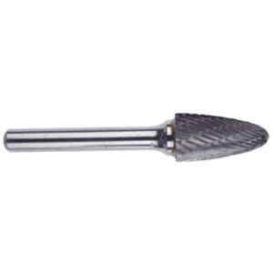 MORSE CUTTING TOOLS 59571 Rotary File Bit, Sf-1 Style, Carbide Burr, Double Cut | AM6LCL