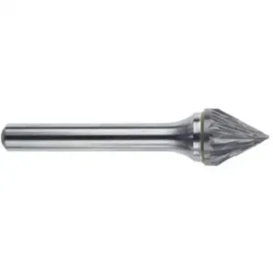 MORSE CUTTING TOOLS 59793 Rotary File Bit, Sj-1 Style, Carbide Burr, Double Cut | AM6NPB