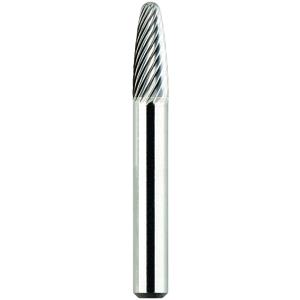 MORSE CUTTING TOOLS 83252 Rotary File Bit, Sf-1 Style, Carbide Burr, Single Cut | AM6RGF