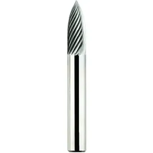 MORSE CUTTING TOOLS 83260 Rotary File Bit, Sg-1 Style, Carbide Burr, Single Cut | AM6RGK