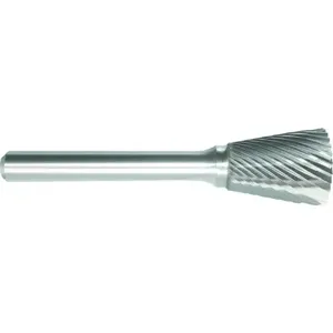 MORSE CUTTING TOOLS 83284 Rotary File Bit, Sn-6 Style, Carbide Burr, Single Cut | AM6RHG