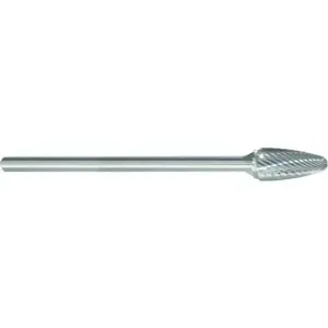 MORSE CUTTING TOOLS 83328 Rotary File Bit, Sf-3L6 Style, Carbide Burr, Single Cut, 6 Shank | AM6LZV