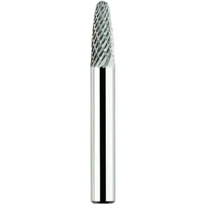 MORSE CUTTING TOOLS 83354 Rotary File Bit, Sf-41 Style, Carbide Burr, Double Cut | AM6RJA