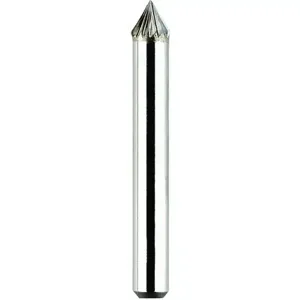 MORSE CUTTING TOOLS 83440 Rotary File Bit, Sj-1 Style, Carbide Burr, Single Cut | AM6RKW