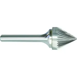 MORSE CUTTING TOOLS 83443 Rotary File Bit, Sj-6 Style, Carbide Burr, Single Cut | AM6RKZ