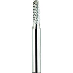 MORSE CUTTING TOOLS 83486 Rotary File Bit, Sc-13 Style, Carbide Burr, Double Cut | AM6PMR