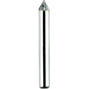 MORSE CUTTING TOOLS 83502 Rotary File Bit, Sj-1 Style, Carbide Burr, Double Cut | AM6TYG