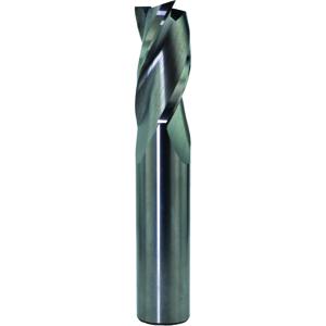 MORSE CUTTING TOOLS 88261 Cutting End Mill, 3/32 x 1/8 x 3/8 x 1Â 1/2 Inch Size, 3 Flute, Single End | AN9PPM