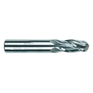 MORSE CUTTING TOOLS 90126 Cutting End Mill, 1/2 x 1/2 x 2 x 4 Inch Size, 2 Flute, Single End | AM6PPH