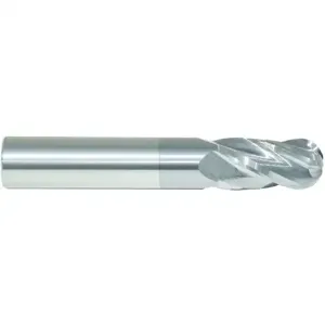 MORSE CUTTING TOOLS 91127 Ballnose End Mill, â€Ž1/8 Inch Dia., 1/8 Inch Shank, 1/2 Inch Depth | AM6KCZ