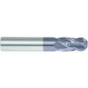 MORSE CUTTING TOOLS 91154 Ballnose End Mill, 3/16 Inch Dia., 3/16 Inch Shank, 5/8 Inch Depth | AM6CJH