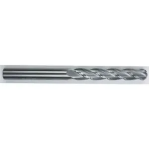 MORSE CUTTING TOOLS 91206 Ballnose End Mill, 1/2 Inch Dia., 1/2 Inch Shank, 3 Inch Depth | AM6MMB