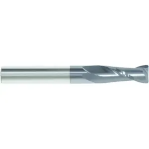 MORSE CUTTING TOOLS 95432 Cutting End Mill, 3/8 x 3/8 x 1 x 2Â 1/2 Inch Size, 2 Flute, Single End | AN9QTD