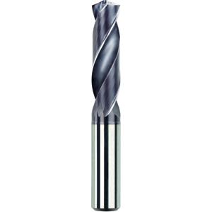 MORSE CUTTING TOOLS 98761 Round Carbide Drill, 5/16 Inch Dia., 8 Mm Shank, 41 Mm Flute Length | AN9QZC