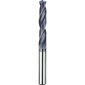 MORSE CUTTING TOOLS 98821 Round Carbide Drill, 8 Mm Dia., 8 Mm Shank, 53 Mm Flute Length | AN9RBT