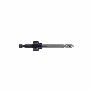 MORSE CUTTING TOOLS MA24 Hole Saw Arbor, 1/2 20 Thread Size, Hex Arbor Shank, Includes Pilot Bit | CT3VAZ 53WM32