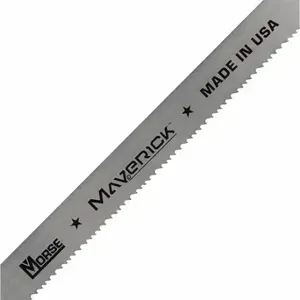 MORSE CUTTING TOOLS ZWEG360C46MAVPR Band Saw Blade, 1 1/4 Inch Blade Width, 14 Feet 11 Inch Size, 0.042 Inch Blade Thickness | CT3URP 55EG61