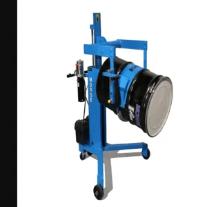 MORSE DRUM 82AM-GT-124 Drum Palletizer, 55 Gallon Drum Cap., Air Power Lift, 600 Lbs Capacity | CD8YTJ