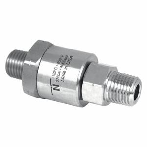 MOSMATIC 32.551 Rotary Union, Straight, Nickel-Plated Brass, 1 Passages, 1/4 Inch Nptm Rotating Shaft | CT3VGW 45NF22