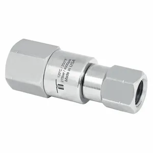 MOSMATIC 32.557 Rotary Union, Straight, Nickel-Plated Brass, 1 Passages, 1/4 Inch Nptf Rotating Shaft | CT3VGT 45NF24