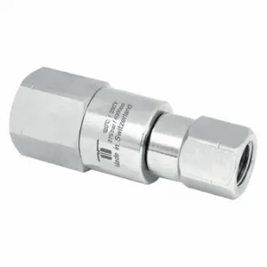 MOSMATIC 32.567 Rotary Union, Straight, Nickel-Plated Brass, 1 Passages, 1/4 Inch Nptf Rotating Shaft | CT3VGR 45NF26