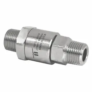 MOSMATIC 32.861 Rotary Union, Straight, Nickel-Plated Brass, 1 Passages, 3/8 Inch Nptm Rotating Shaft | CT3VHG 45NF28