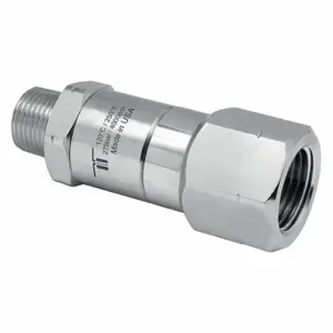 MOSMATIC 32.924 Rotary Union, Straight, Nickel-Plated Brass, 1 Passages, 1/2 Inch Nptf Rotating Shaft | CT3VGN 45NF29